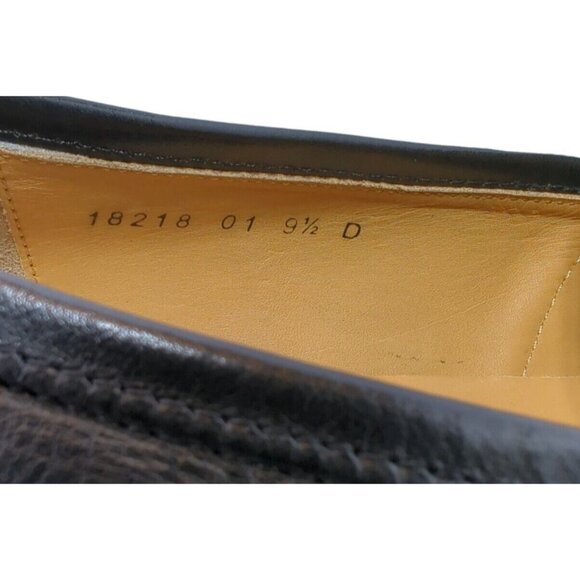 Florsheim Mens Black Fremont Tassel Dress Shoes Sz 9D Slip On #18218 with box - Picture 5 of 6